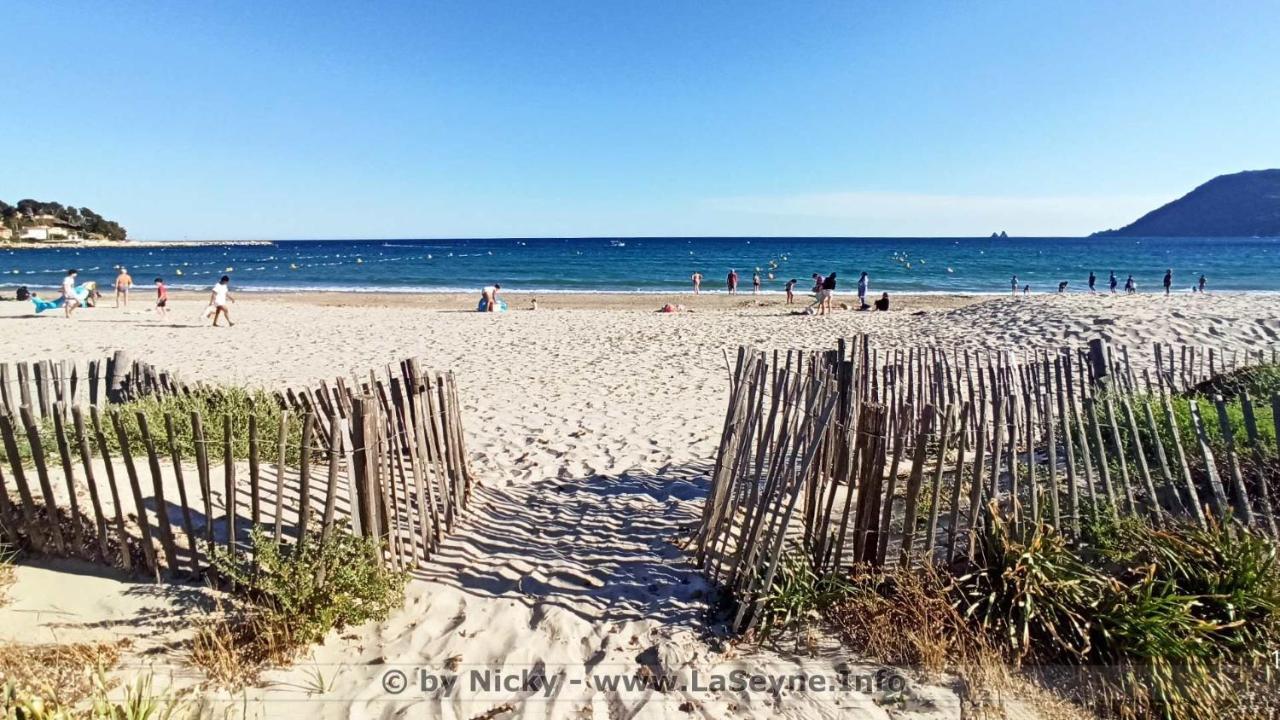 Charmant Appart. 500M Plages Des Sablettes 라센느쉬르메르 외부 사진